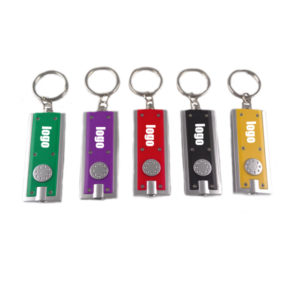 LED Flashlight With Keychain