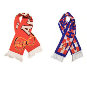 Knitted Sports Fan Scarves