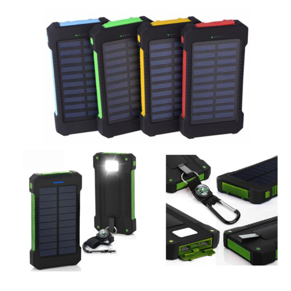 8000mAh Waterproof Solar Power Charger