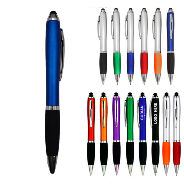 Plastic Pen with stylus