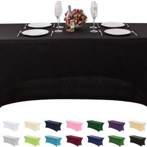 6ft black Table cover