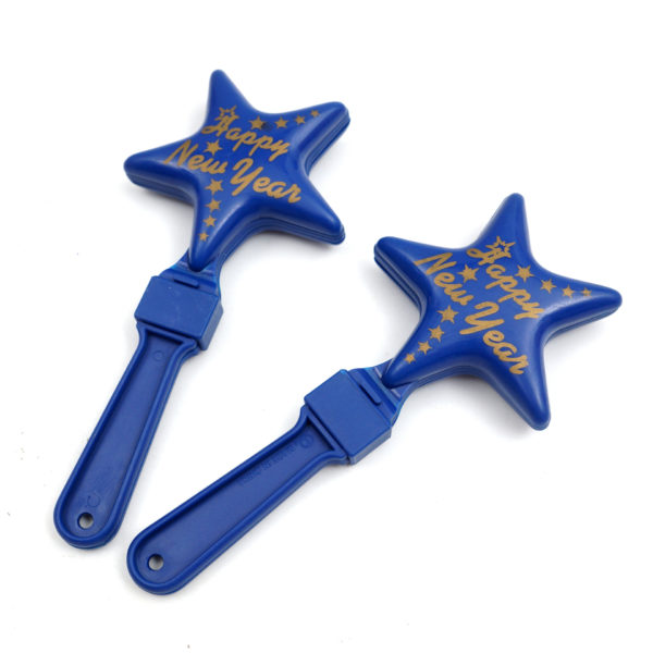 Star Shape Plastic Hand Clapper - Image 3