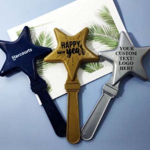 Star Shape Plastic Hand Clapper - Image 2