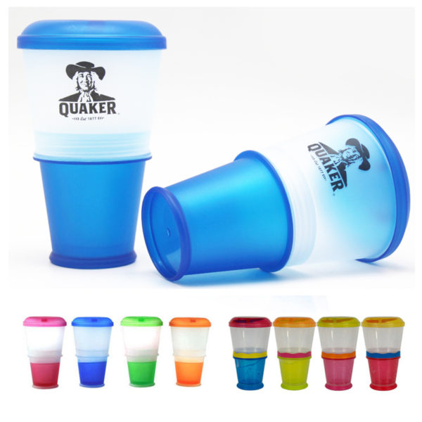Portable Yogurt and Travel To-Go Food Storage With Spoon - Image 2