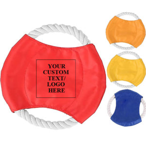 7" Diameter Polyester Flyer for Dog