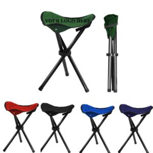 Folding Tripod Stool With Carrying Bag