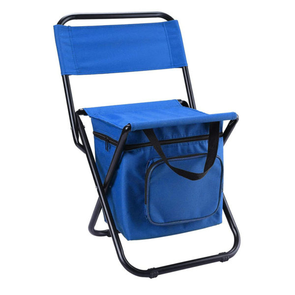 Portable Foldable Camping Chair with Cooler Bag - Image 4