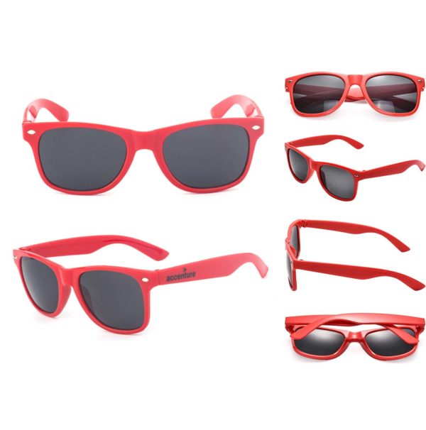 Solid Color Classic Sunglasses - Image 3