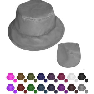 Polyester Foldable Bucket Hat With Pouch