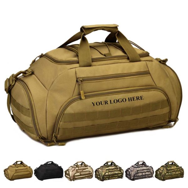 Military Style Travel Bag Tactical Duffel Backpack