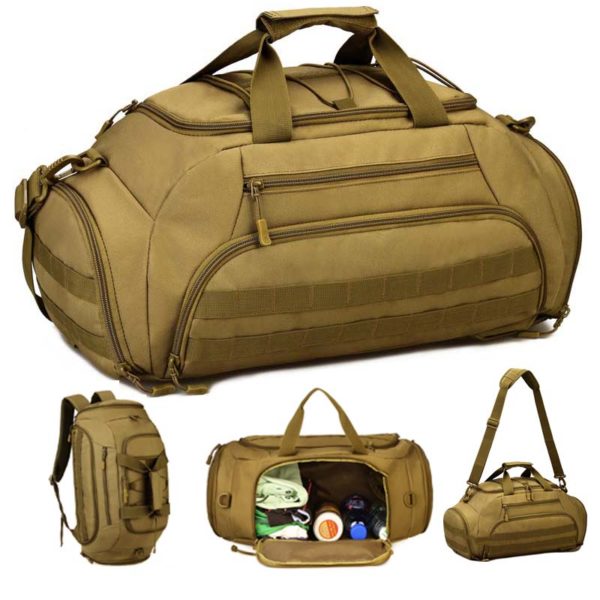 Military Style Travel Bag Tactical Duffel Backpack - Image 3