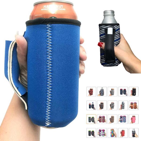 Neoprene Insulated Can Sleeves with Handle - Image 2