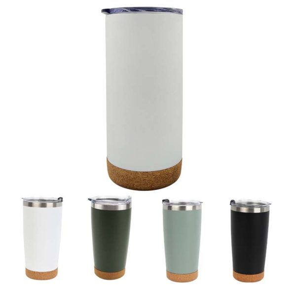 Cork Bottom 18oz. Vacuum-Sealed Mug