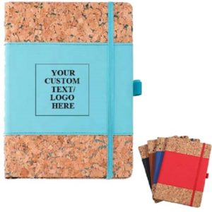 Recycled Cotton And Cork Bound Notebook A5