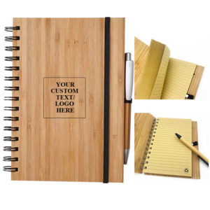 Bamboo Notebook with Recycled Paper
