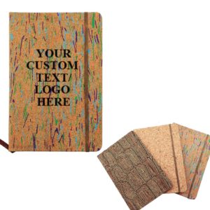 Cork Hardcover Jotter/Notebook A5 - Size