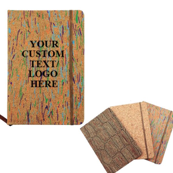 Cork Hardcover Jotter/Notebook A5 - Size
