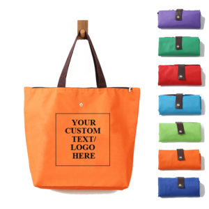 Folding Heavy Duty Oxford Groceries Bag Reusable Shopping Ba