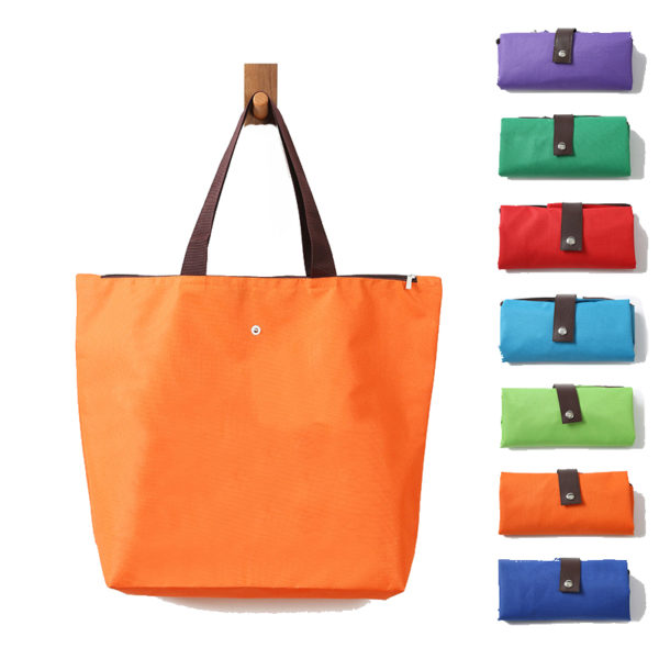 Folding Heavy Duty Oxford Groceries Bag Reusable Shopping Ba - Image 2