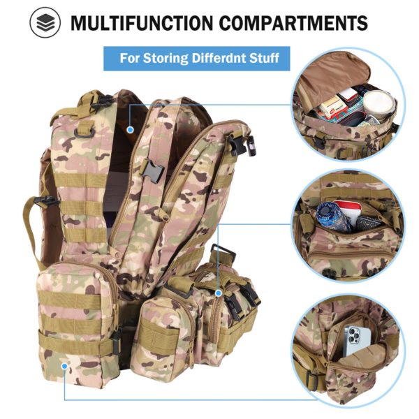 55L Combined Backpack - Image 3