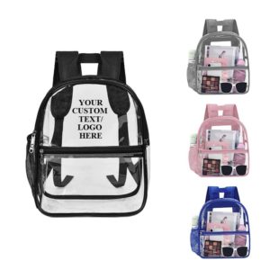 Adjustable Clear PVC Stadium Backpack