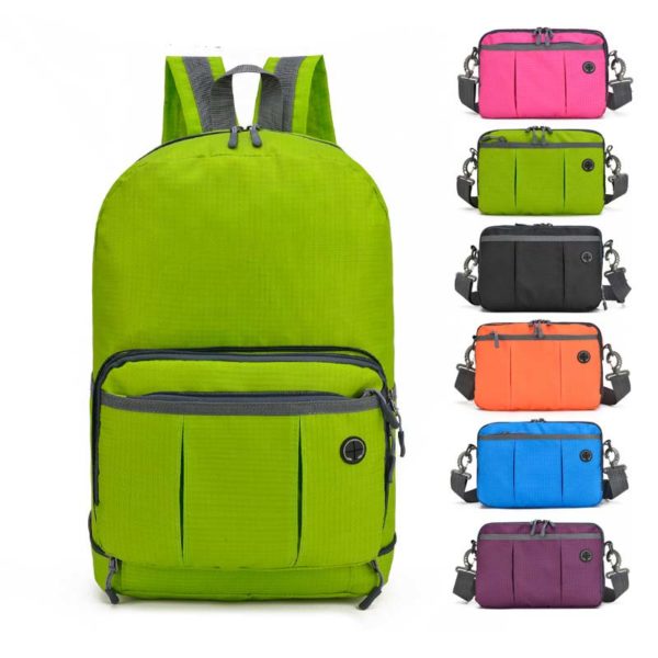 Foldable Backpack Travel Sport Bag - Image 2