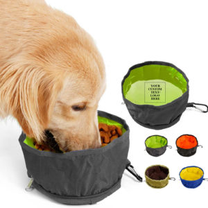 Printed Folding Dog Bowl