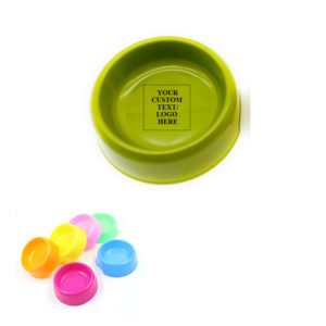 Promotional Plastic Pet Bowl