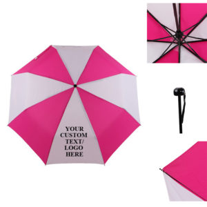 Custom Arc Auto-Open 21" Folding Umbrella "