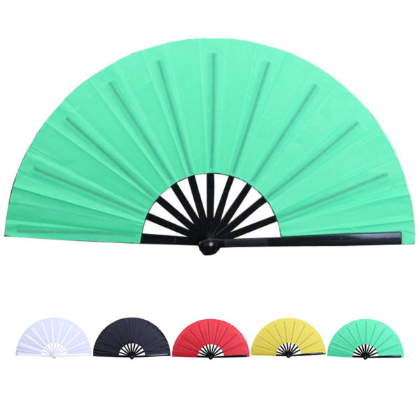 Plastic Folding Promotional Fan - Image 2