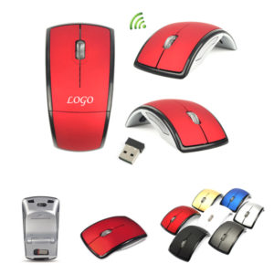 2.4GHZ Folding Wireless Optical Mouse