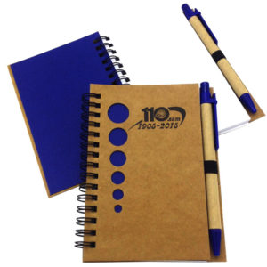 Notepad with Pen in Holder