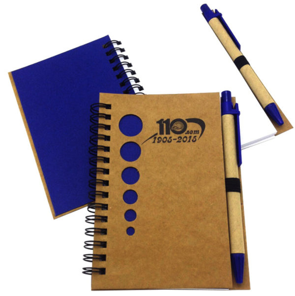 Notepad with Pen in Holder