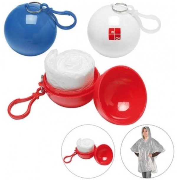 Disposable Raincoat Keychain - Image 2