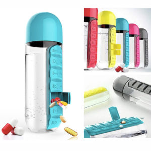 Plastic Water Bottle With Health & Wellness