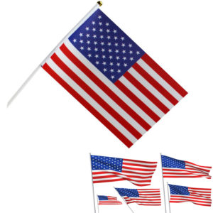 Hand Waving Flag