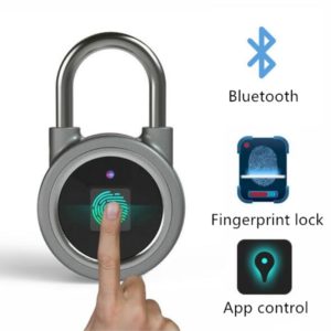 300mAh Bluetooth Fingerprint Smart Padlock