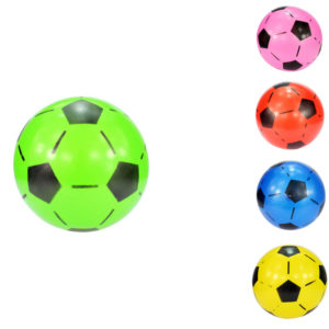 Soccer ball shape Inflatable Beach Ball 16""