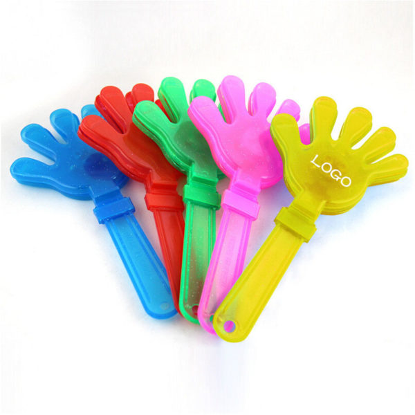 Hand shaped clapper