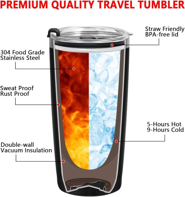 Boulder 20 oz Stainless Steel Insulated Tumbler - Image 11
